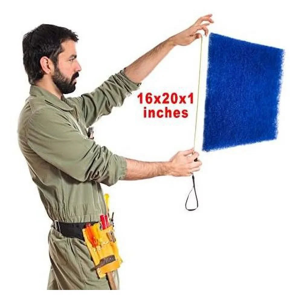 Clean Furnace Air Replacement 16X20x1 Filter Pack Conditioner Filters Vent-2