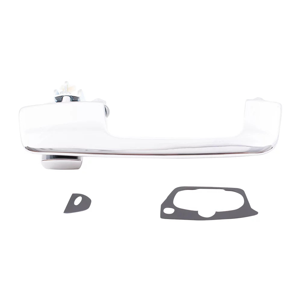 Fits Pickup D-SERIES 1991-1993 select: 55075648 DODGE Van Door with D200/D250 Rear Brock Truck Handle Chrome Passengers compatible Front SUV Exterior Replacement Outside