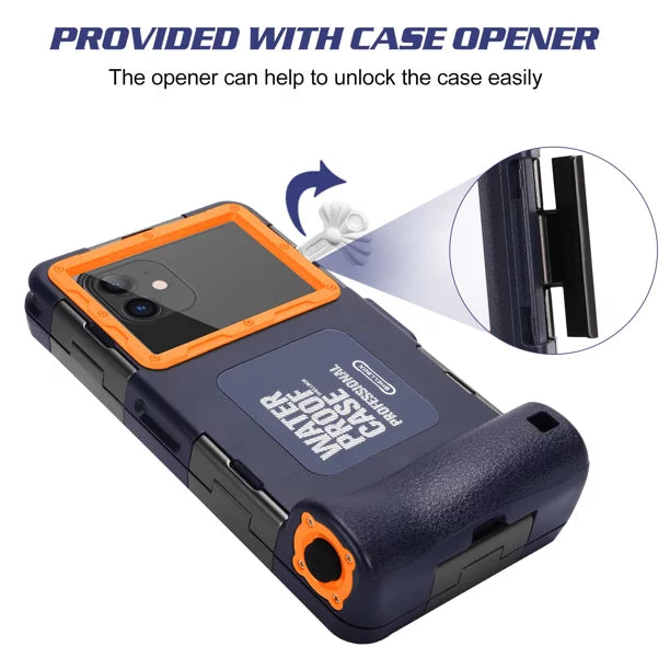 Phones Sony for Professional Lanyard Swimming with to Up Housing Snorkeling Underwater Inch Surfing [15m/50ft] X Waterproof Xperia Diving Case all LCD 6.9 And UrbanX Video Performance Photo Protective