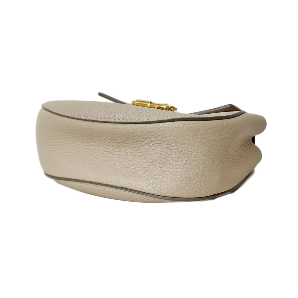Shoulder Beige Chloe Chain Leather BRB01000000002558 (Fair) Ladies Bag Chloé Pre-Owned