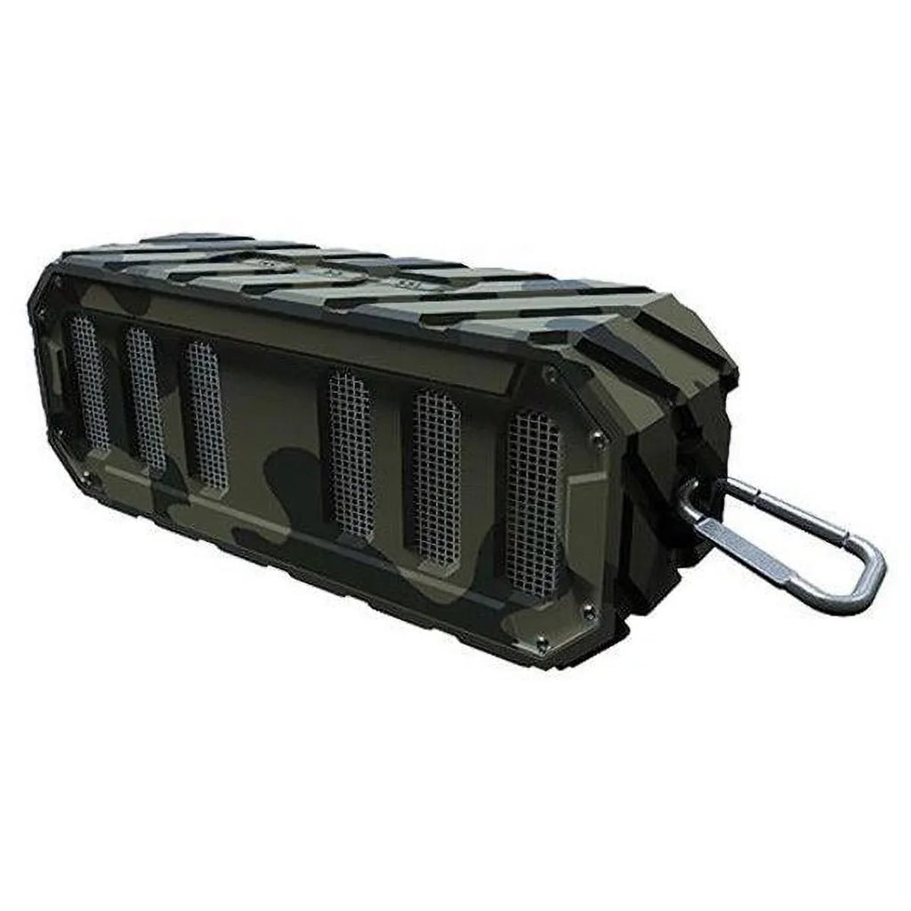 Rocker Waterproof Speaker, Tunes2Go Bluetooth Beach Camouflage Rugged