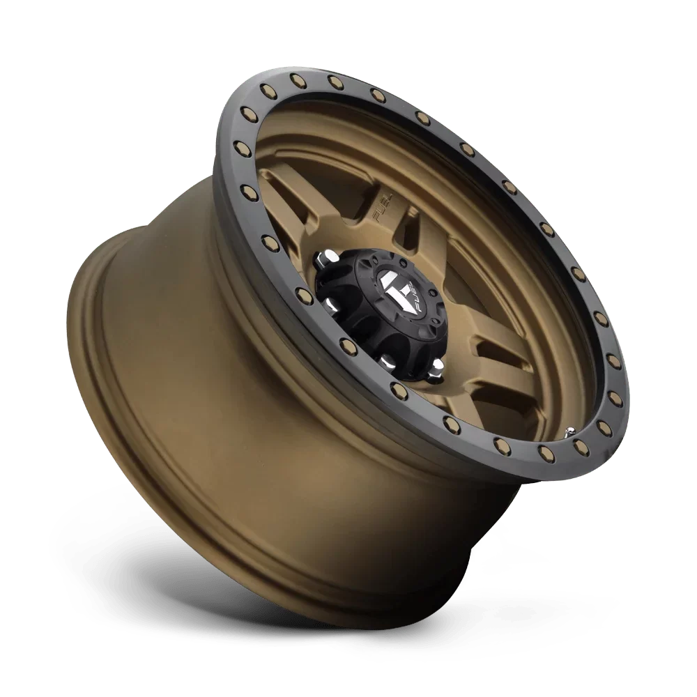 1Et Ring D583 110.1Cb Bead Wheel 20X9 Fuel Matte Bronze Black Anza 6X135