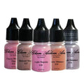 Day E28 Shimmer Airbrush Glam Water-based All of Light Set Shades Mauve, Peachy of Shimmer, Last Makeup Shadow Air Five E25 (5) Cherry E27 Magenta, Pink, E29 Formula Blossom Eye Purple and Shimmer E31