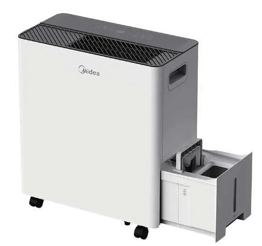 Works Smart Certified Dehumidifier with Midea with Energy Wi-Fi. and Star Pump, .Model Google. MAD50PS1AWT-C. Alexa 50-Pint Built-in