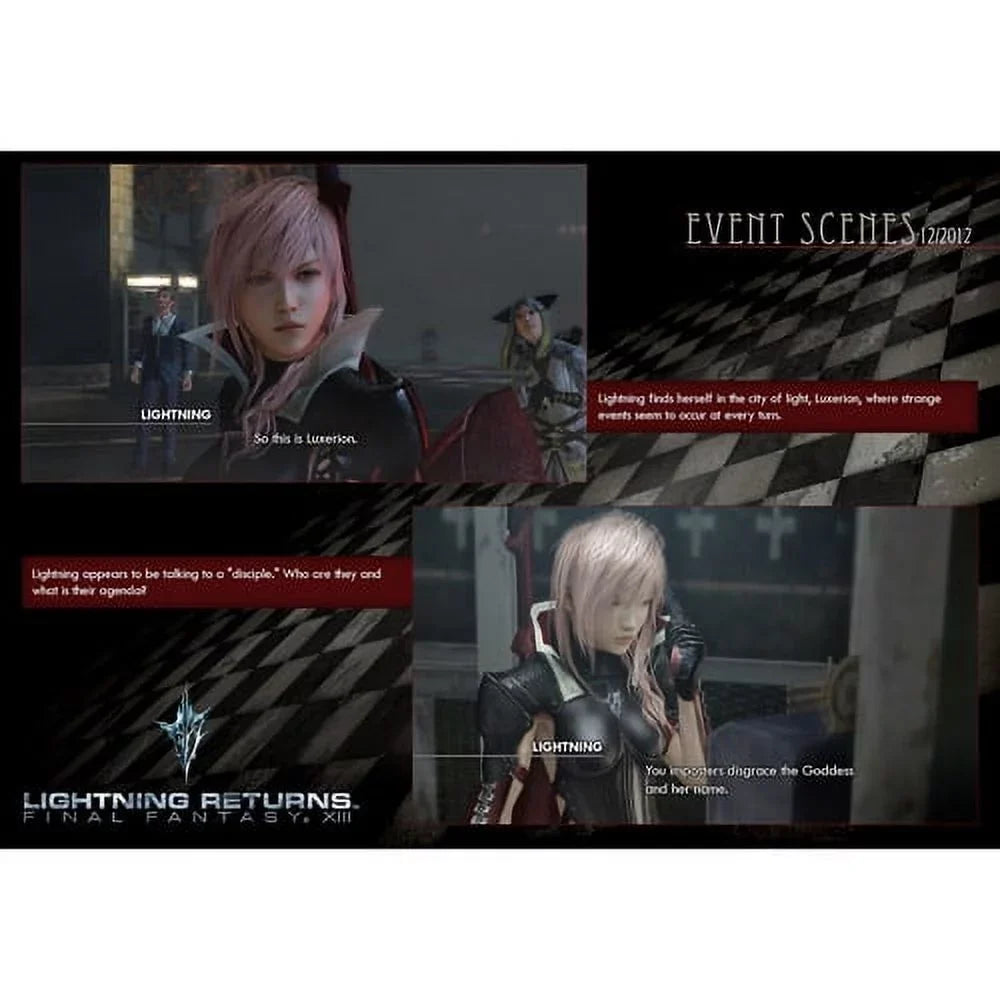 3, Square [Physical], Final Returns, 662248913023 Lightning Enix, Fantasy PlayStation XIII