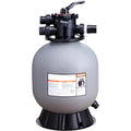 with Sand Filter Pool Valve BENTISM 7-Way Filter 19" Above Inground Sand Swimming