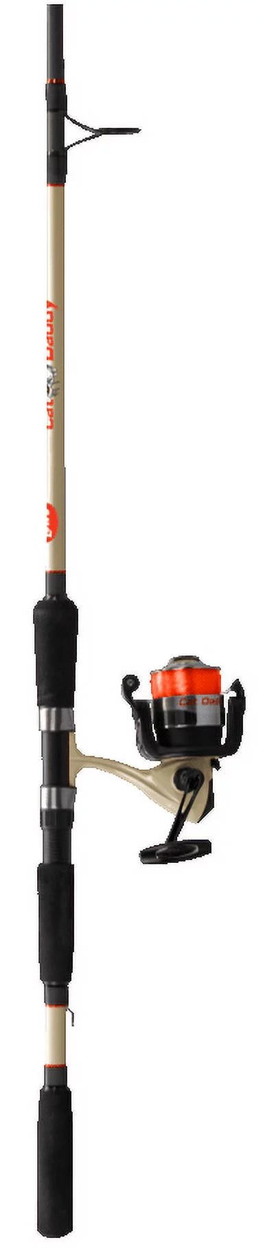 Spinning Medium 7' Fishing and Reel Cat Action Heavy Combo Lew's Rod Daddy 2-Piece