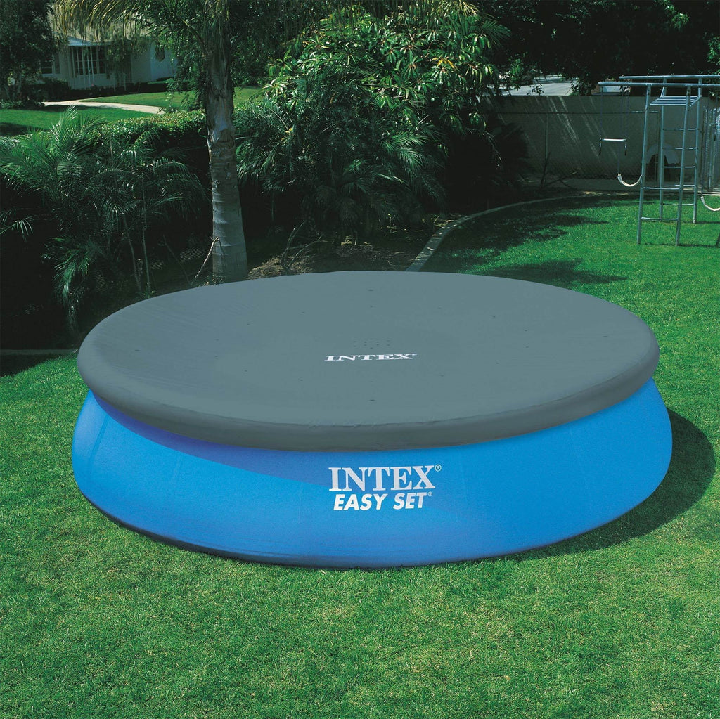 x 42" Intex Kit 15' Portable Inflatable and Pool Maintenance Swimming Set Easy