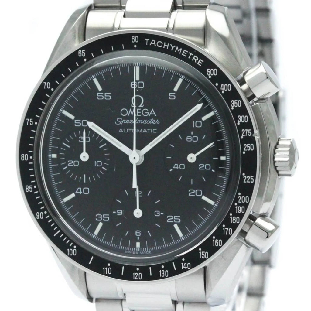 Pre-Owned OMEGA Speedmaster Automatic Watch Mens (Good) 3510.50 Steel Polished