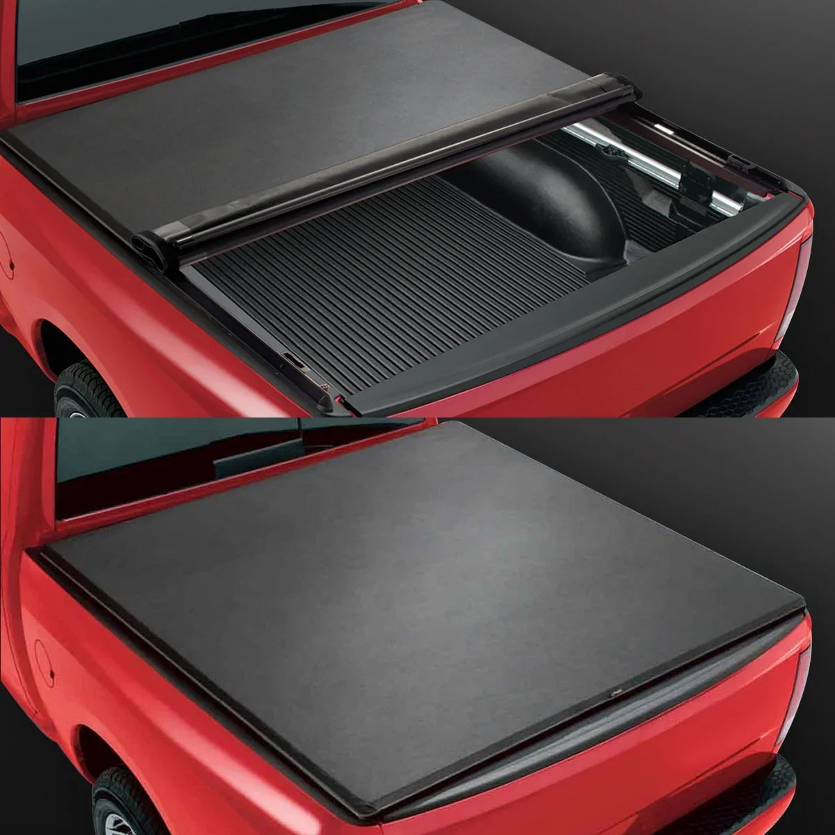 Tonneau 5 Short Ft Cover to For TTC-RU-045 Bed 2021 Vinyl Soft Fleetside Nissan Roll Frontier 2005 Motoring -Up DNA