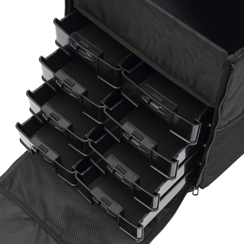 Case Storage Modern Rolling Makeup PRO Train Makeup Cosmetic Trolley