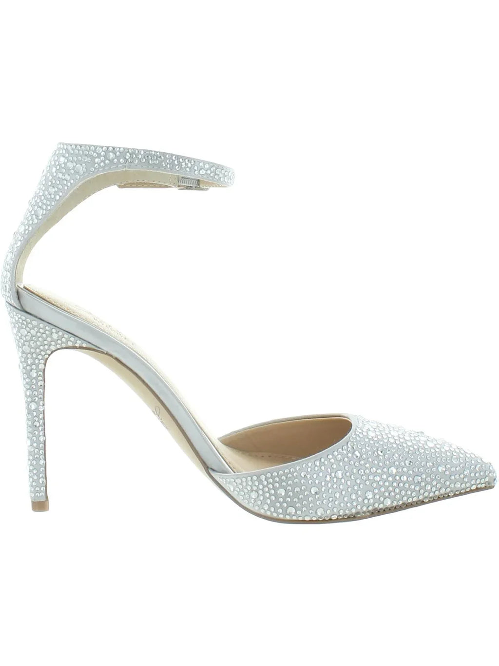 Evening Dress Satin Pumps Mischka Badgley Jewel Womens Boston