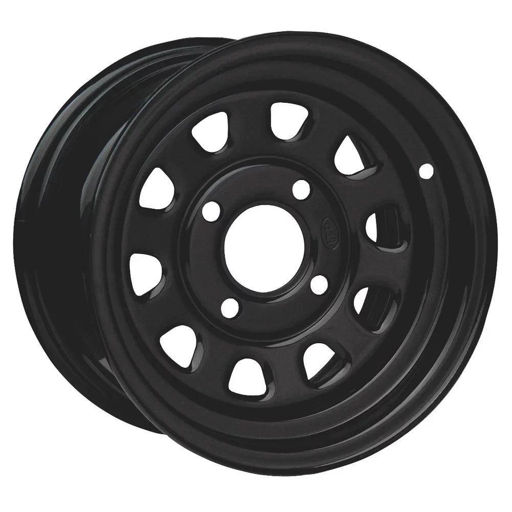 12x7 YAMAHA EPS Black 2020-2023 ITP GRIZZLY XT-R 700 For + Wheel 4.0 3.0 Steel 4/110-Grizzly-550/700