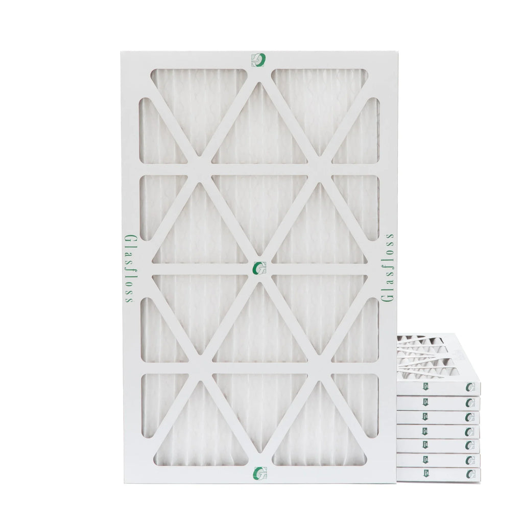 29-5/8 by Exact MERV Size: Industries. Filters Pack 20x30x1 10 Pleated x x Air ) Glasfloss ( Furnace 8 19-5/8 7/8 AC