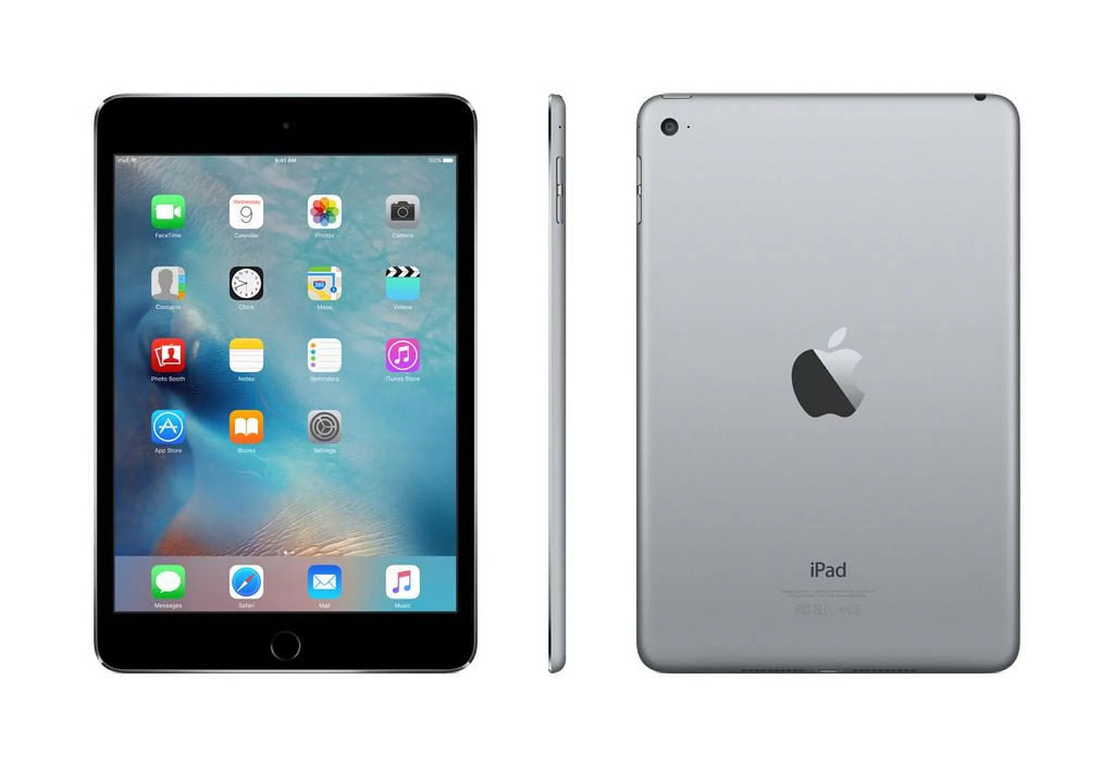 128GB Wi-Fi Gray MK8D2LL/A Apple 4 Restored (Refurbished) Space iPad Mini