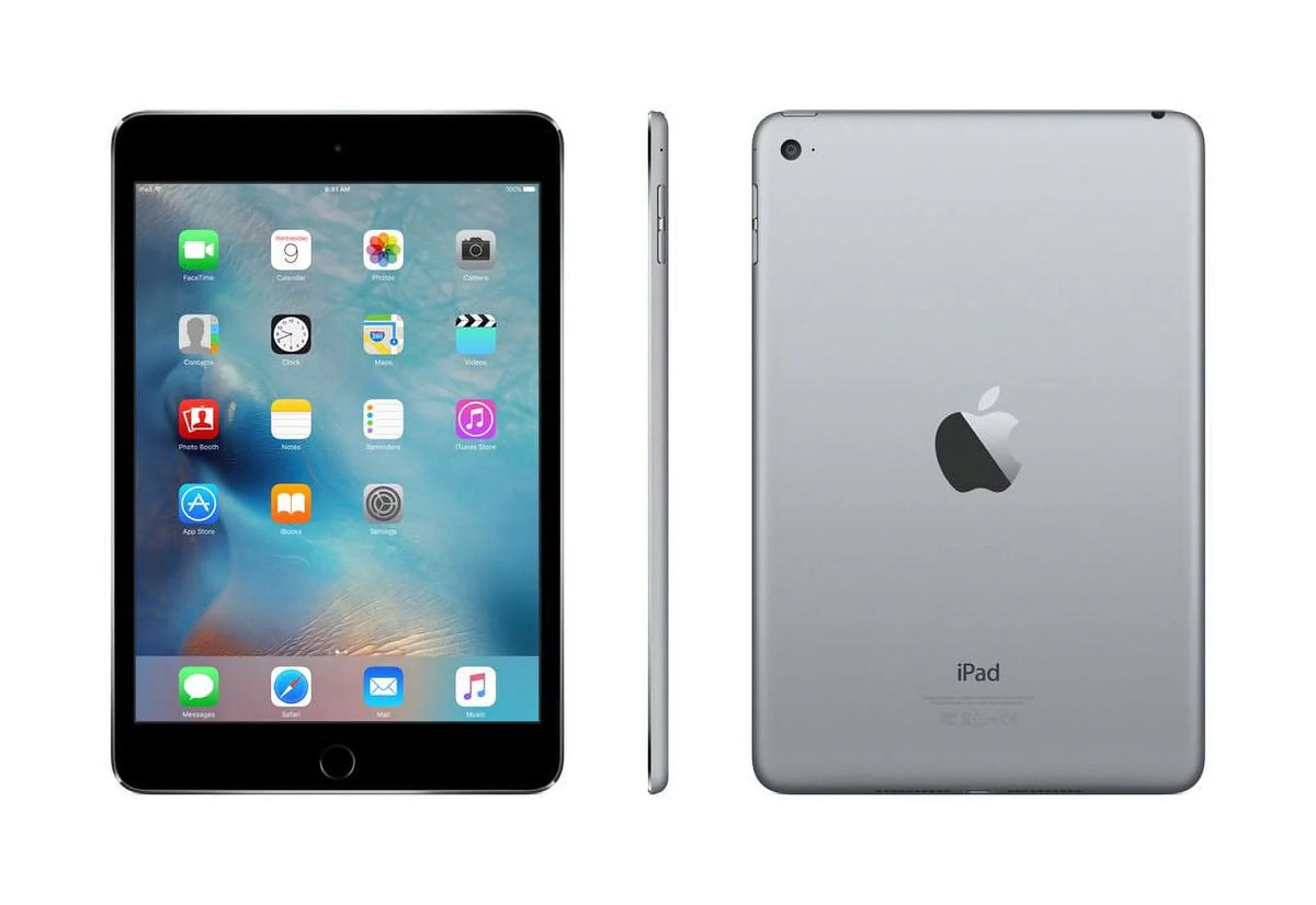 128GB Wi-Fi Gray MK8D2LL/A Apple 4 Restored (Refurbished) Space iPad Mini