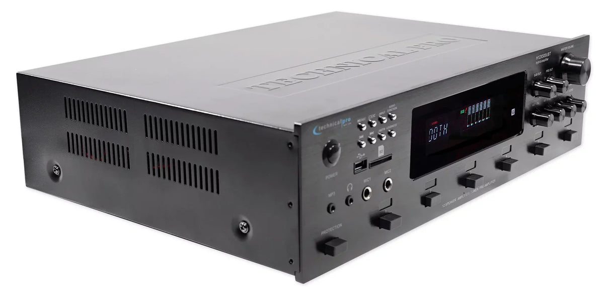Pro Zone, Speakers+EQ 6000w Receiver+12) Technical 6) 8" Home Bluetooth Theater
