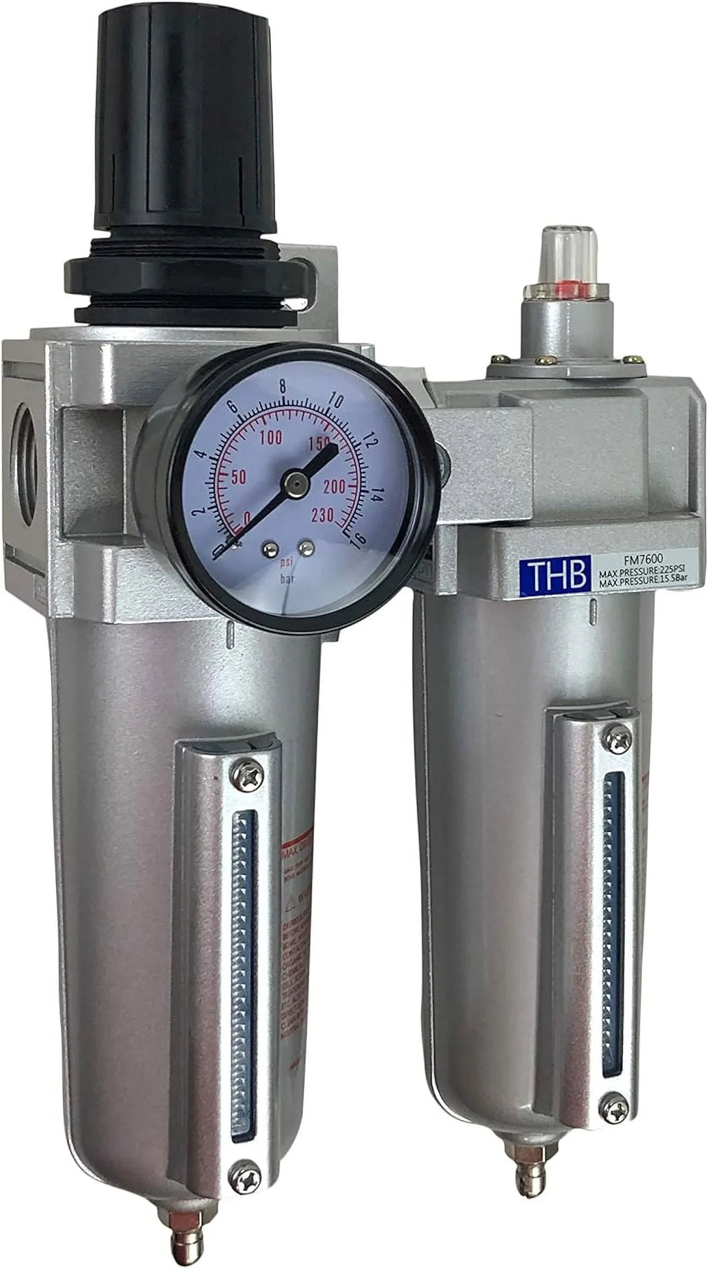 REGULATOR HEAVY PARTICULATE DUTY AIR COMPRESSED & COALESCING COMBO FILTER