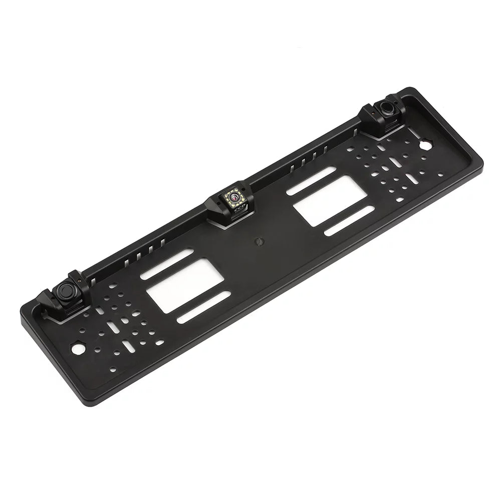 Rear 12 Frame MIXFEER LED View with European License Backup Plate Sensor Parking System Reversing Camera Camera