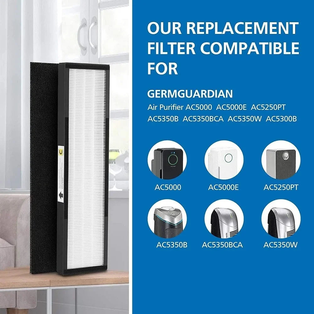 Filter Germguardian LifeSupplyUSA HEPA Purifier Air True