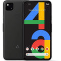 (Used) Unlocked 128GB Storage Just Google Smartphone, Cellular Black Pixel - & 4a