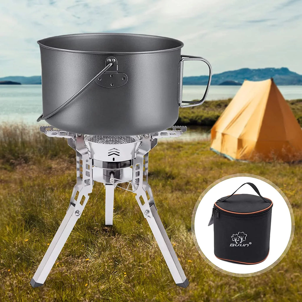 Stoves Hiking Stove Outdoor Camping Backpack Ignition Small Camping Piezo with Burner for Miumaeov Portable Cooking Travel Barbecue