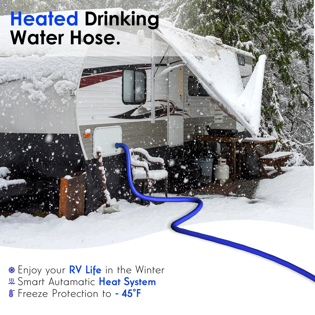 Garden for Rv 100FT Drinking Accessories, Water Water Water RV,-45 Heated Hose Hose,Rv Hose,Rv ,Antifreeze
