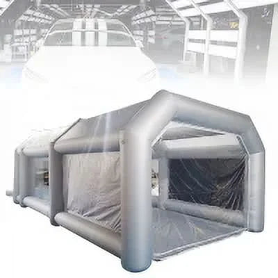System Booth Inflatable w/ Mobile Filter MIDUO Tent Car Cabin Spray Portable Air Paint
