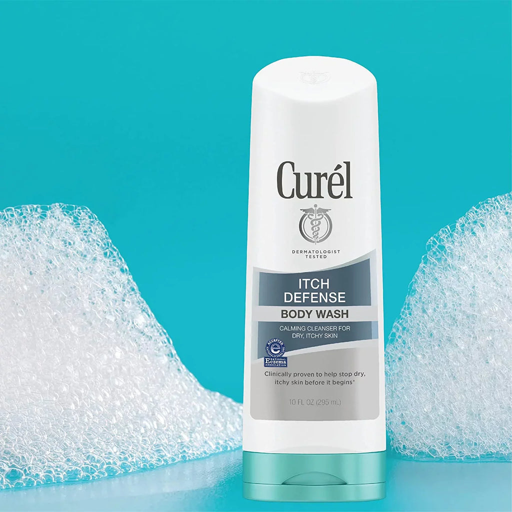 Wash, Defense Curel Itch oz, 10 3 Pack Dry Skin, For Body