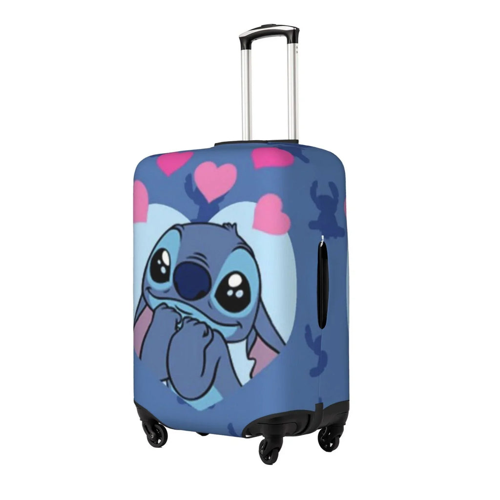 Travel Luggage Stitch Organizers Cover Elastic Protective Fits Suitcase Heart Large Cover