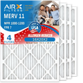FILTERS 1000, Dehumidifiers WICKED MPR MPR Comparable & 1200 AIRX MERV to Compatible FPR Honeywell 4 AIR. 7 CLEAN 11 with 16X20X2 DH150 Pack by Filters
