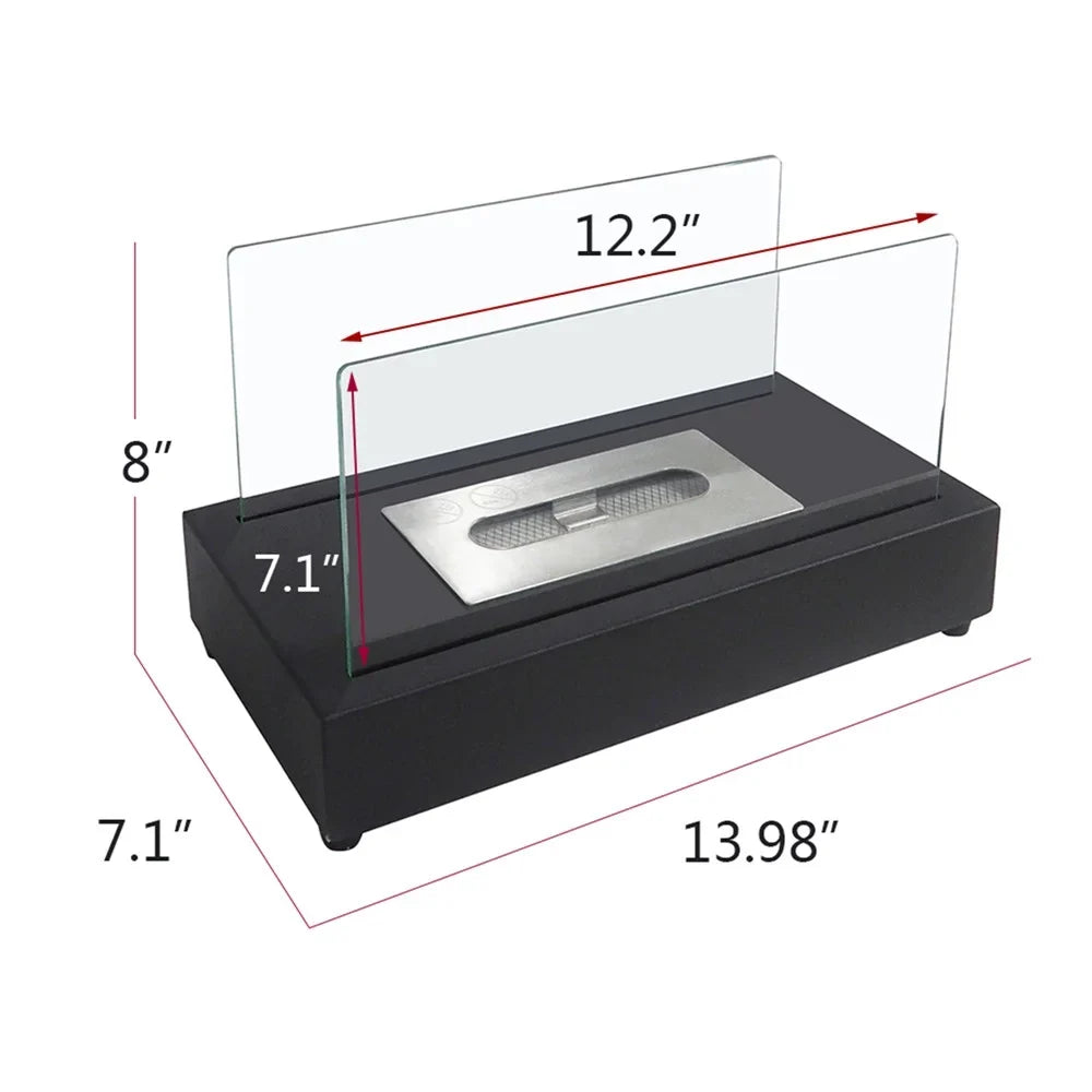 Fireplace Tabletop Smokeless Bio Pits，Tabletop Fire Ethanol Portable