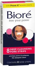 Deep Nose Pack - Cleansing Biore 8 Pore 6 ea Strips