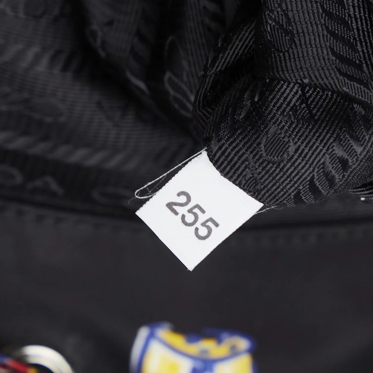 Authenticated Robot Fabric (New Black Prada with Tessuto Pre-Owned Unisex Defects) Nylon Backpack