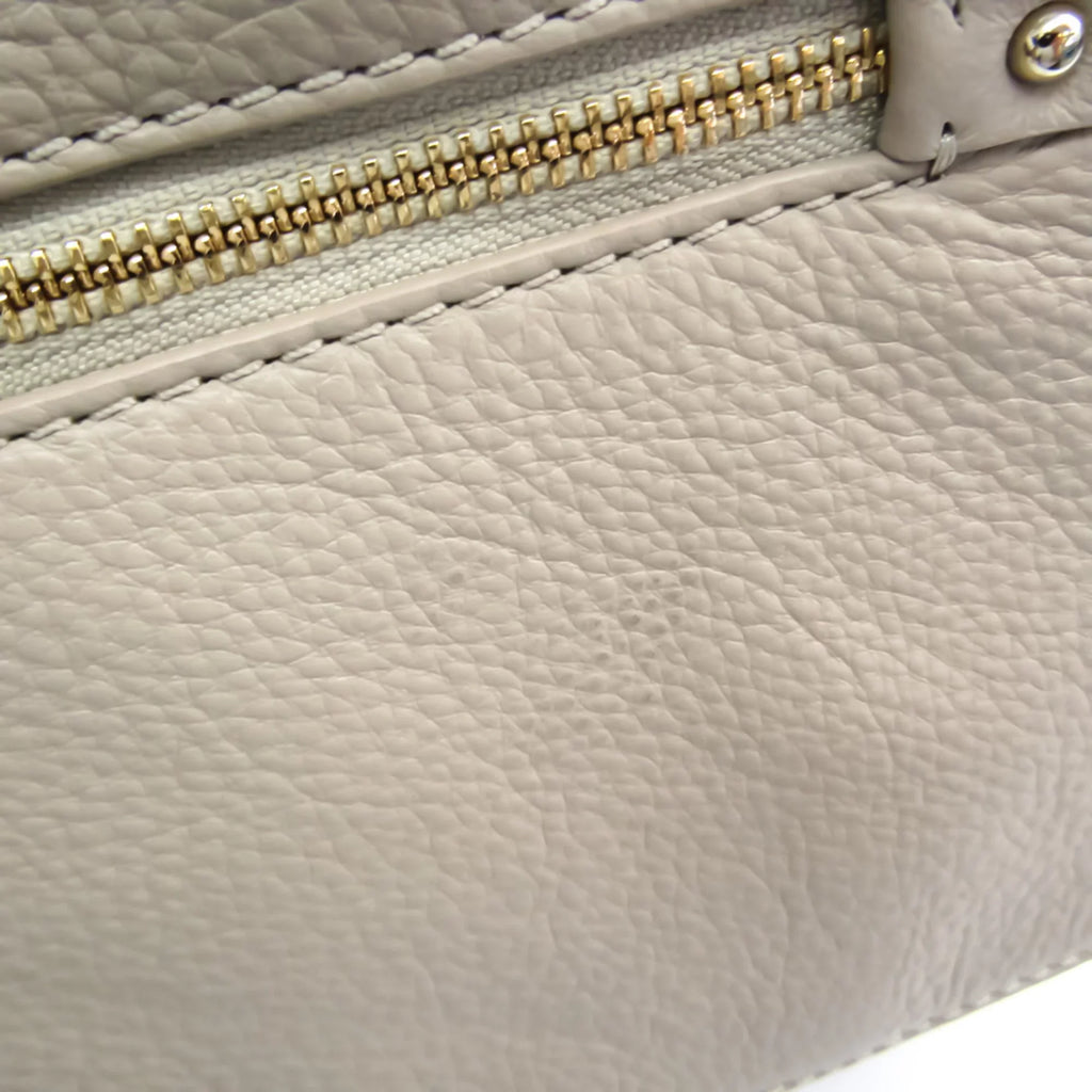 Grayish,Pink Handbag,Shoulder Bag (Good) PXRU6018 Leather Women's TODDY COBBLE HILL Kate Pre-Owned Spade