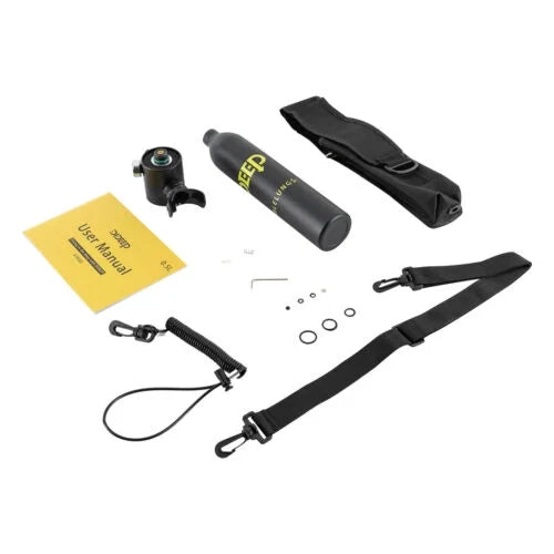 Equipment Cylinder Diving Dive Tank Tank Oxygen Scuba Breath Underwater Mini