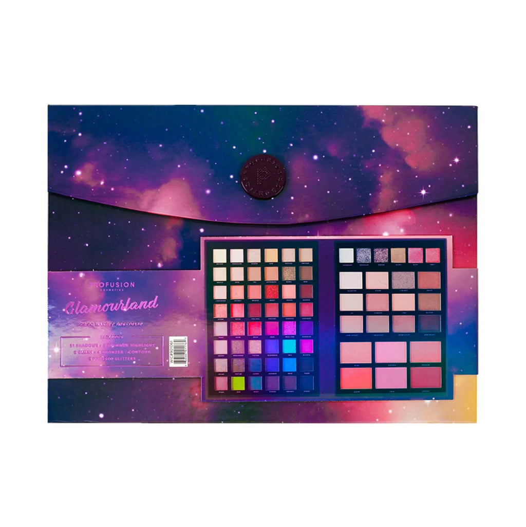 Glamourland Cosmetics Euphoric Portfolio 72pc Colors| Glam Profusion