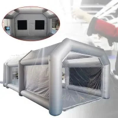 System Booth Inflatable w/ Mobile Filter MIDUO Tent Car Cabin Spray Portable Air Paint