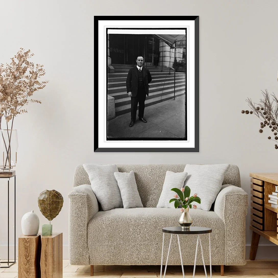 17-7/8" Carter, C. 21-7/8" x Framed Historic Print,