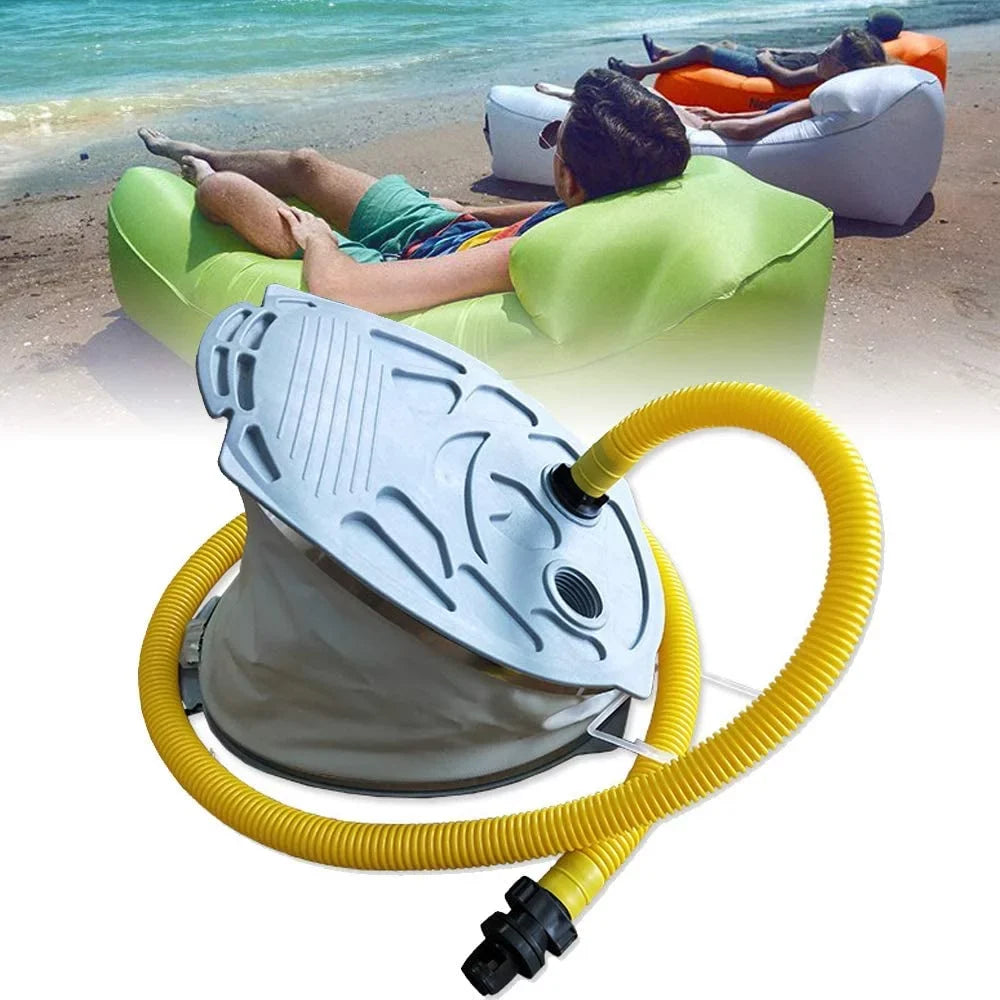 Foot Kayak Pump Inflatable Air , Boat Dinghy Fishing for Air Pump,Portable Accessory Rubber Boat Inflatable Inflatable Pump,Boat