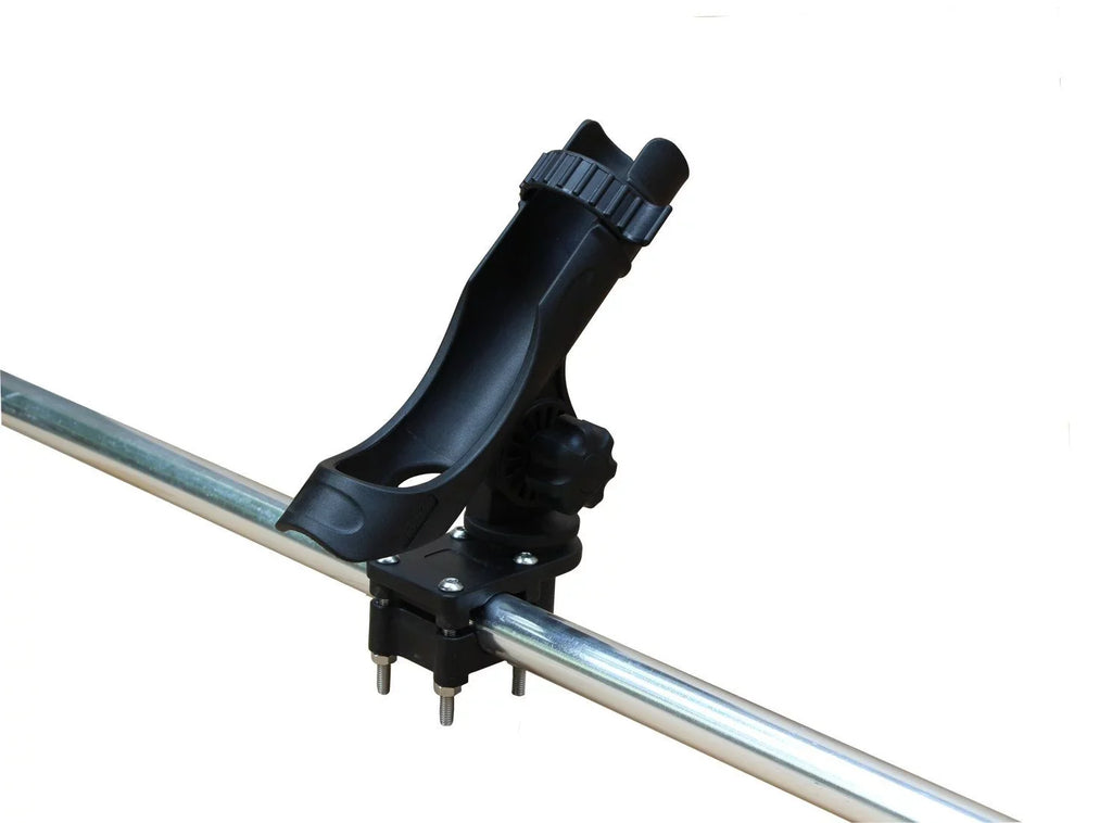 Adjustable Boat / Rod Pontoon Holder Holder Square/Rail Lock Power With Mount Rod BroCraft