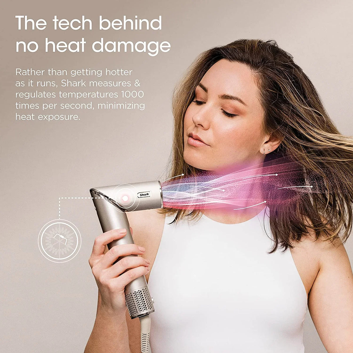 Styling Multi-Styler,Straight Powerful HD430 & Wavy, Air Shark Dryer FlexStyle Drying Blow & and System, Hair
