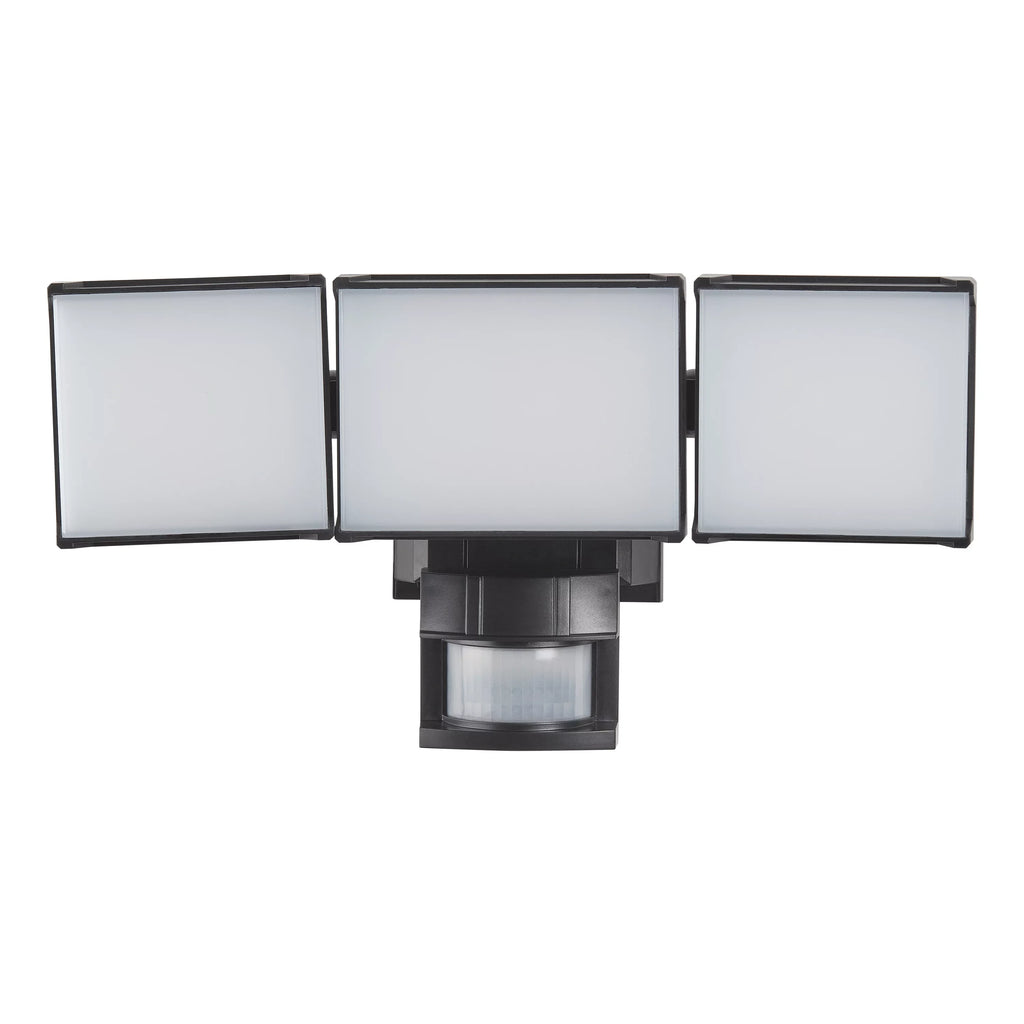 Light, Lumen Hyper Motion Black, Outdoor, Head 2000 Flood Security Sensing Tough Three Solar LED