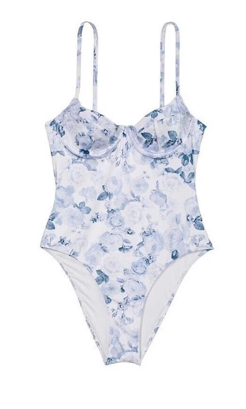 Essential Blue X-Large One Toile Piece Size Swimsuit Secret Victoria's NWT Rose White Wicked