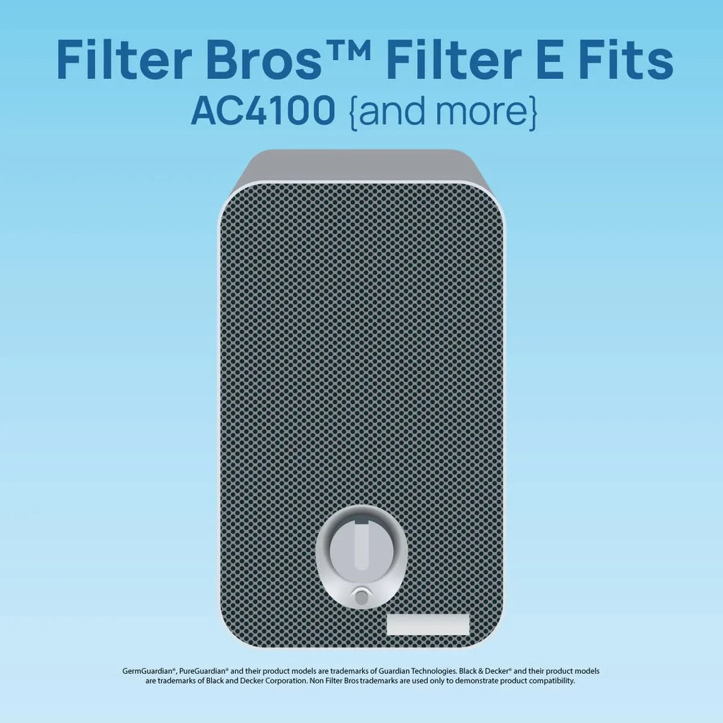 AC4100 E GermGuardian Filter FLT4100 HEPA Fits Bros Replacement AC4175 Filter