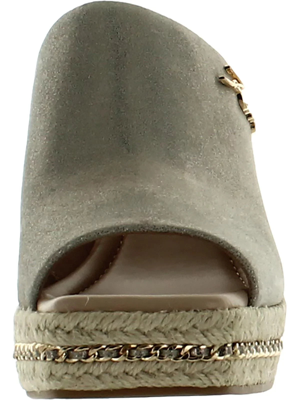 Leather Womens Corissa Karl Wedge Sandals Lagerfeld Slides Paris