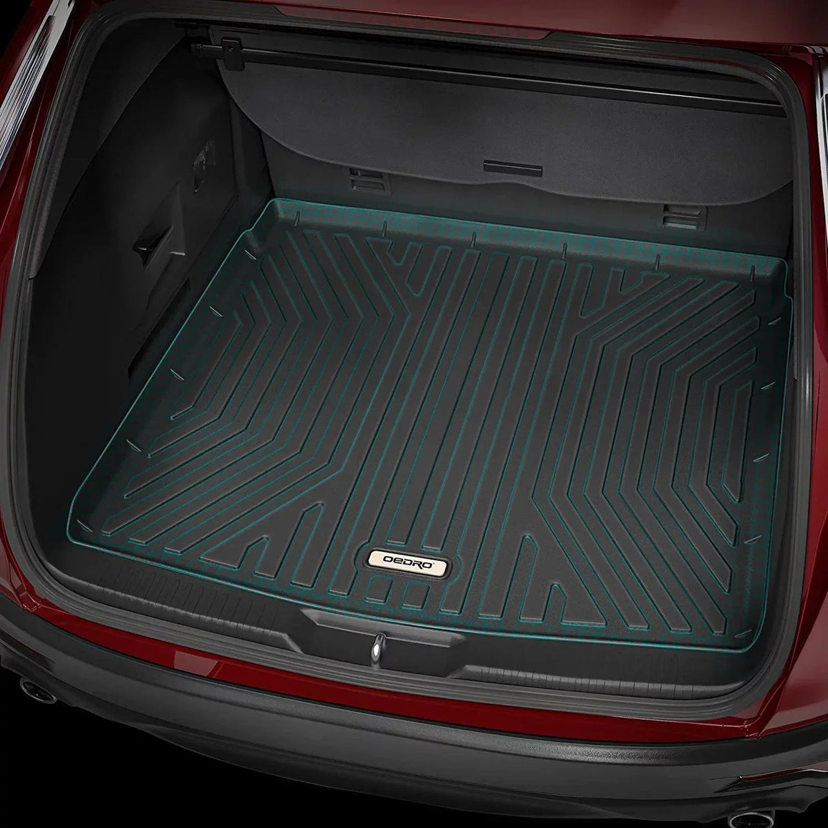 Mazda 3D 2017-2021 Mats Mat Liner Ledkingdomus CX-5 Trunk Floor for All-weather Molded for Cargo