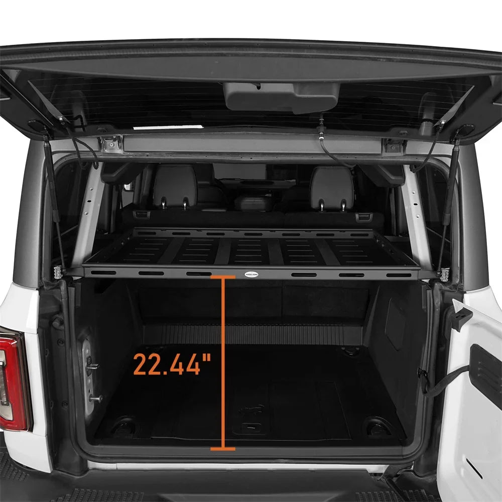 2021 Basket Hooke Ford Storage for Hardtops 4 Rear Bronco 2023 Door Road Rack 2022 Cargo