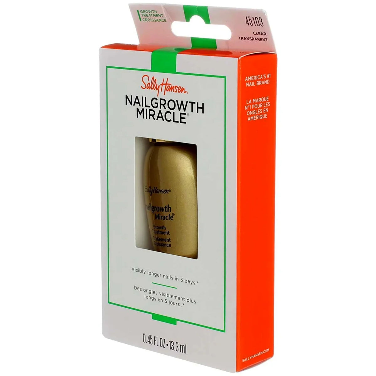 Miracle, Serum, 3) (Pack of Hansen Sally Nailgrowth oz 0.45 Clear