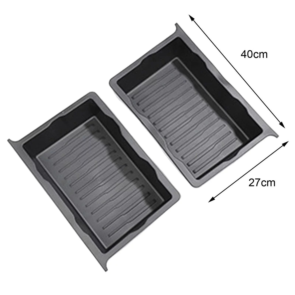Hidden Tray under Tray Seat Box Model Underseat Storage for Organizer Durable Y